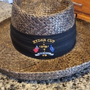 Ryder Cup Oak Hill Straw Hat Vintage